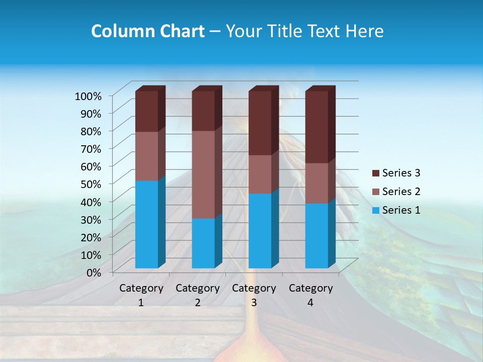 Fracture Explosion Layer PowerPoint Template