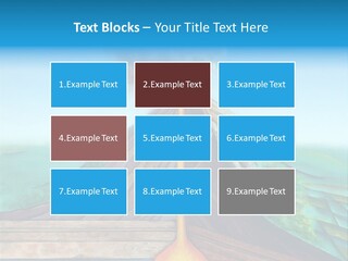 Fracture Explosion Layer PowerPoint Template