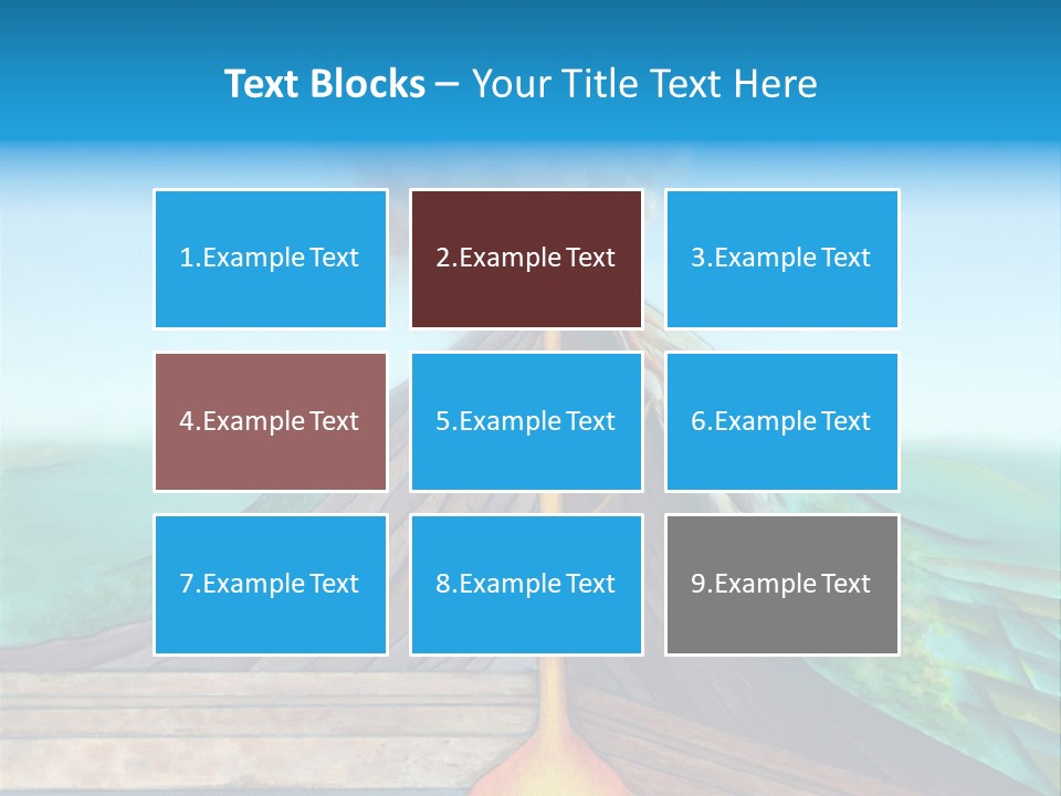 Fracture Explosion Layer PowerPoint Template