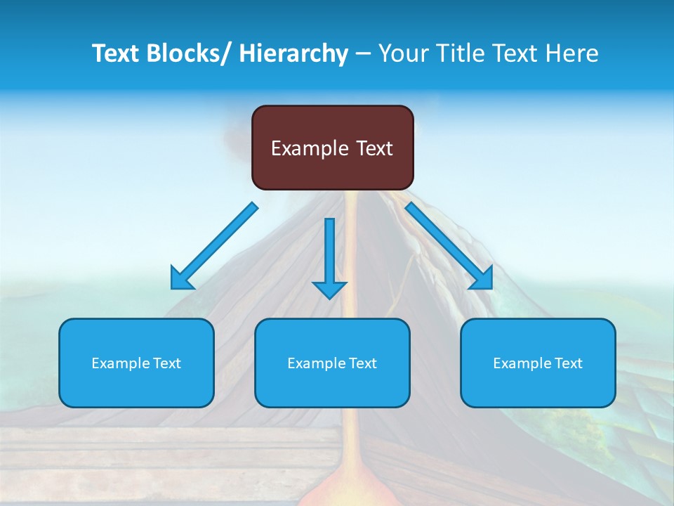Fracture Explosion Layer PowerPoint Template
