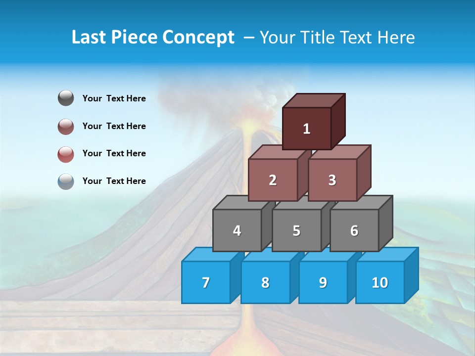 Fracture Explosion Layer PowerPoint Template