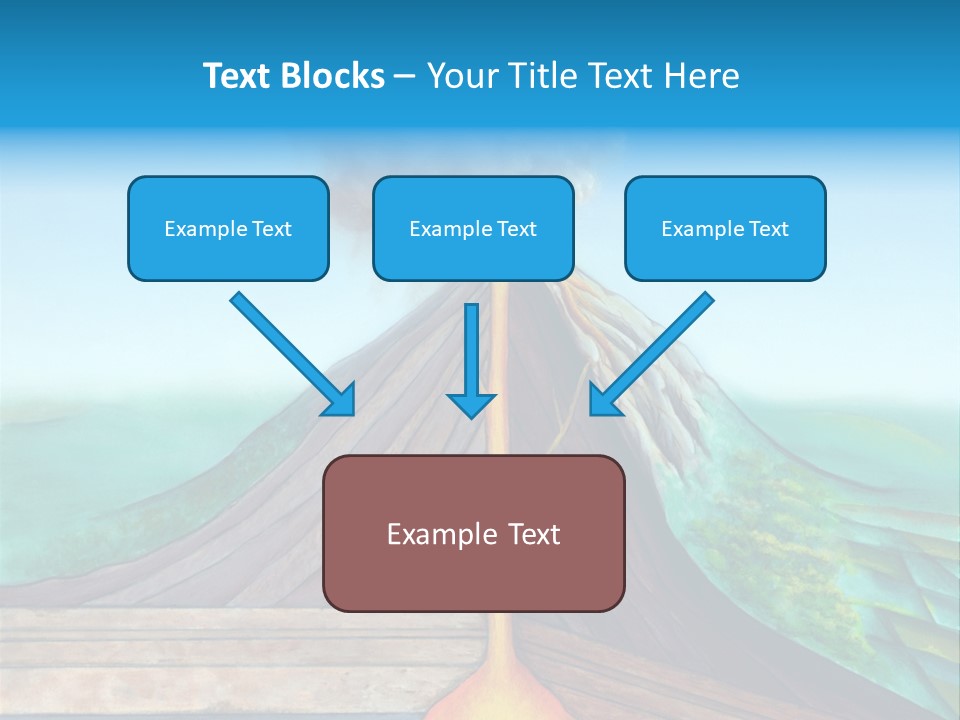 Fracture Explosion Layer PowerPoint Template