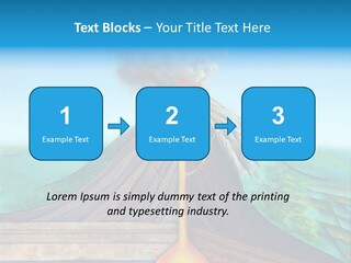 Fracture Explosion Layer PowerPoint Template