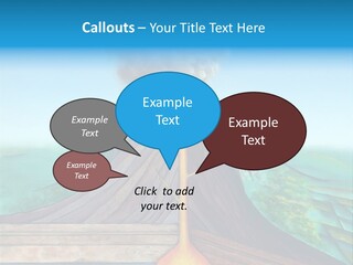 Fracture Explosion Layer PowerPoint Template