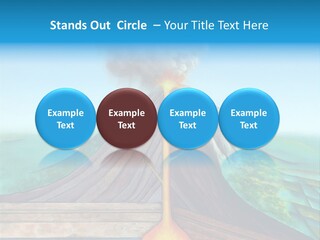 Fracture Explosion Layer PowerPoint Template