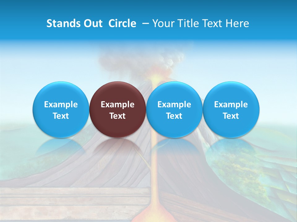 Fracture Explosion Layer PowerPoint Template