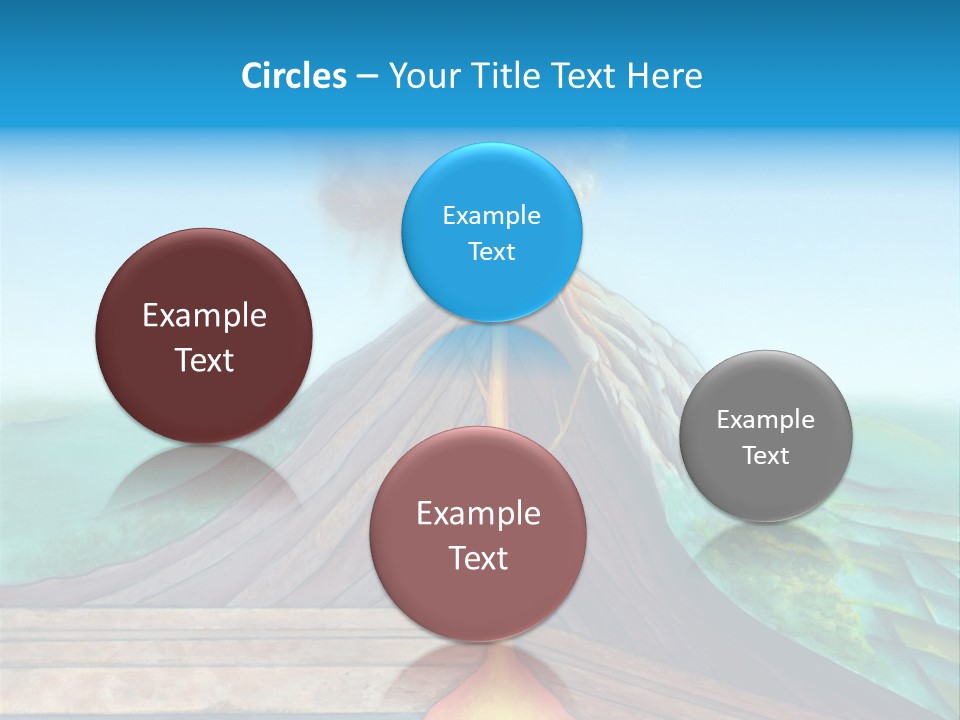 Fracture Explosion Layer PowerPoint Template