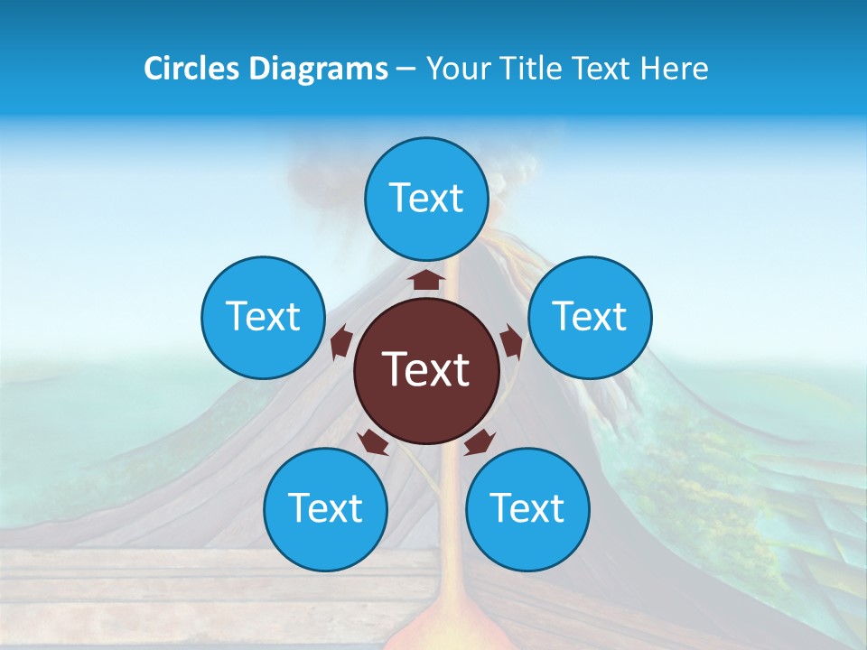 Fracture Explosion Layer PowerPoint Template