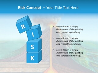 Fracture Explosion Layer PowerPoint Template