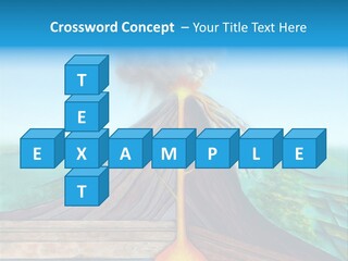 Fracture Explosion Layer PowerPoint Template