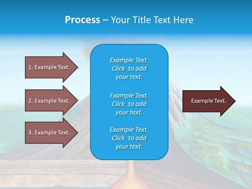 Fracture Explosion Layer PowerPoint Template