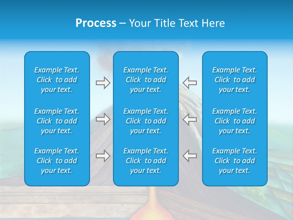 Fracture Explosion Layer PowerPoint Template