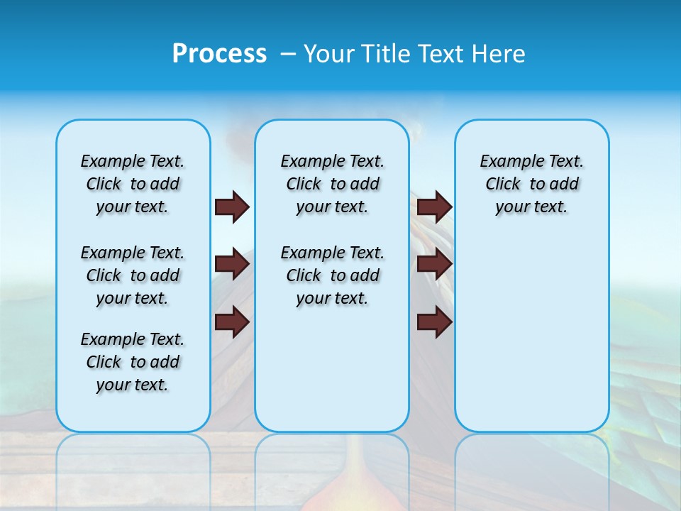 Fracture Explosion Layer PowerPoint Template