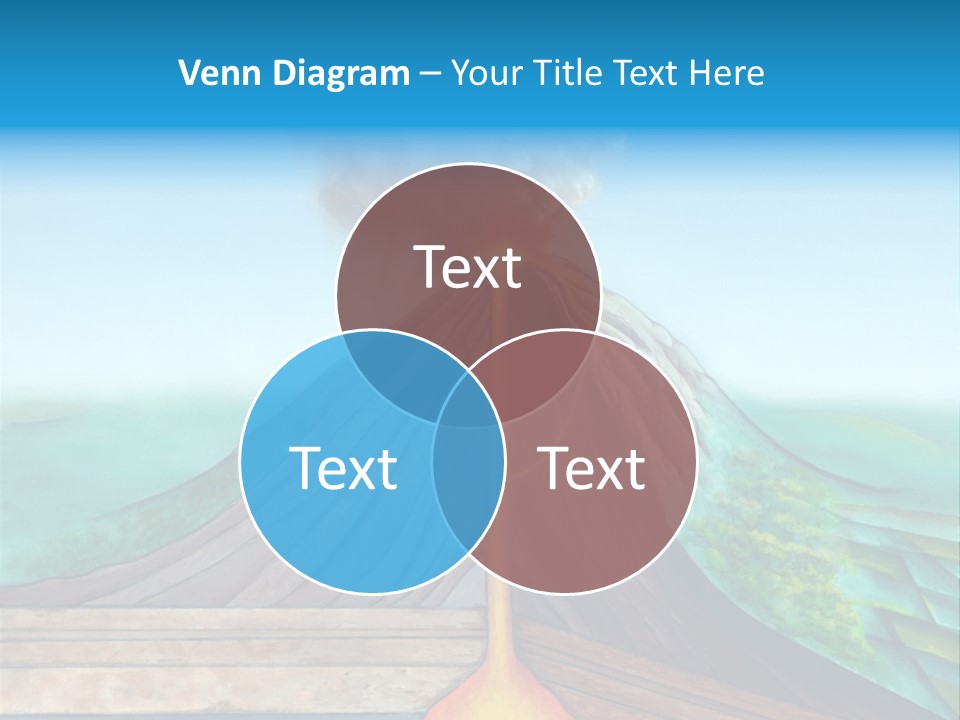 Fracture Explosion Layer PowerPoint Template