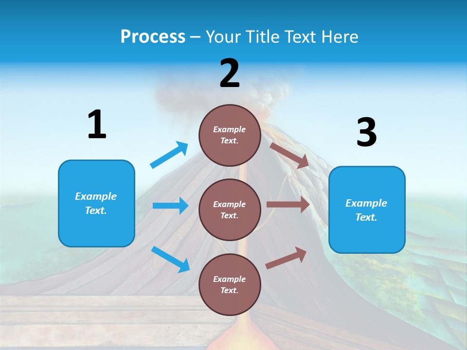 Fracture Explosion Layer PowerPoint Template