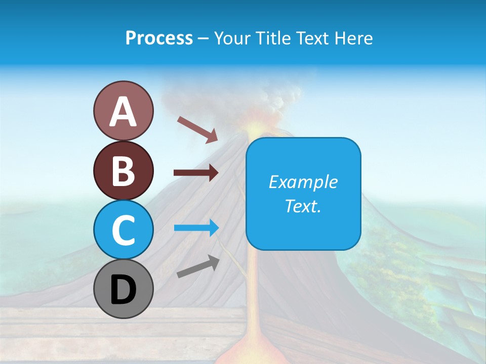 Fracture Explosion Layer PowerPoint Template