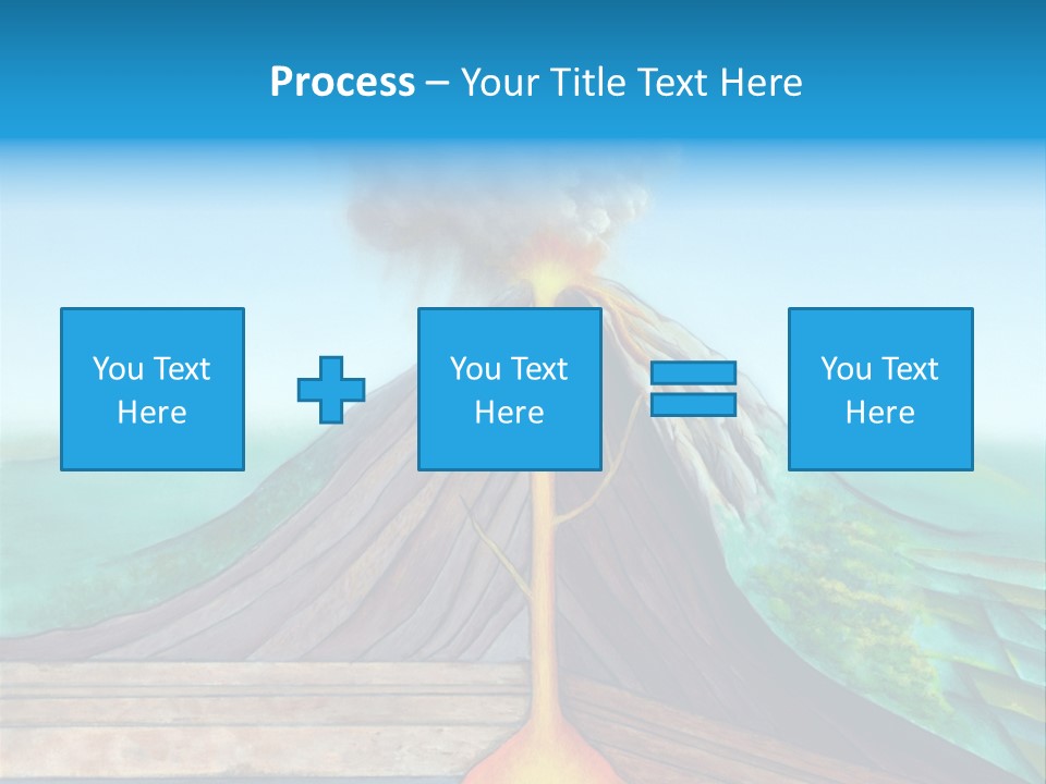 Fracture Explosion Layer PowerPoint Template