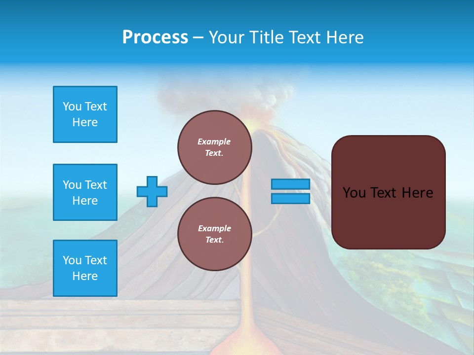 Fracture Explosion Layer PowerPoint Template