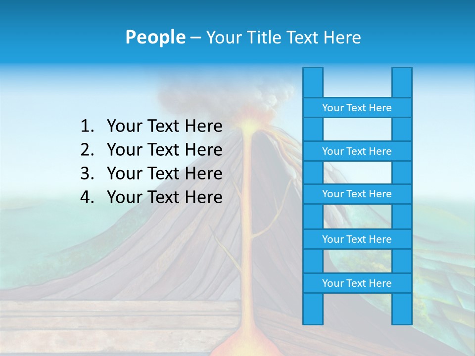 Fracture Explosion Layer PowerPoint Template