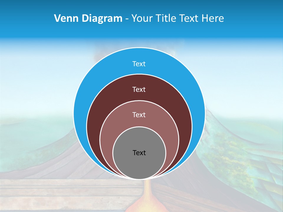 Fracture Explosion Layer PowerPoint Template