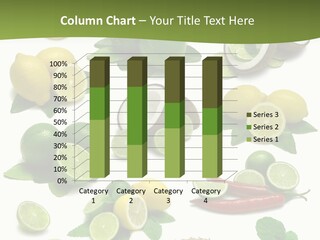 Isolated Chili Pile PowerPoint Template