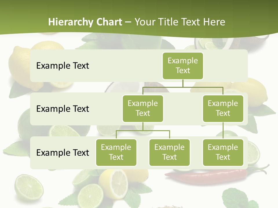 Isolated Chili Pile PowerPoint Template