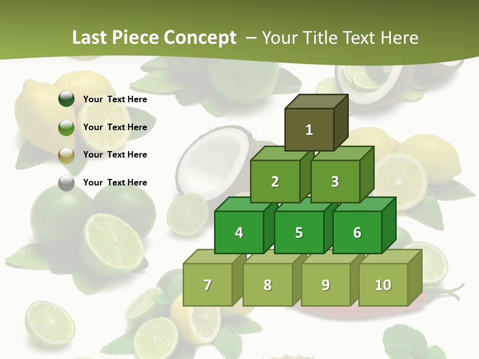 Isolated Chili Pile PowerPoint Template