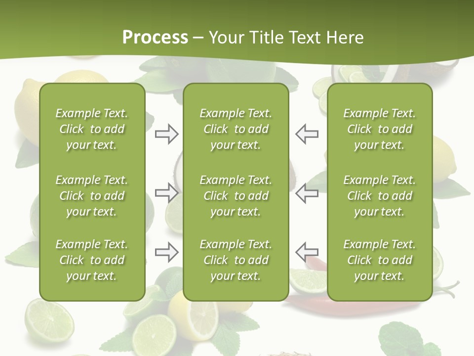 Isolated Chili Pile PowerPoint Template