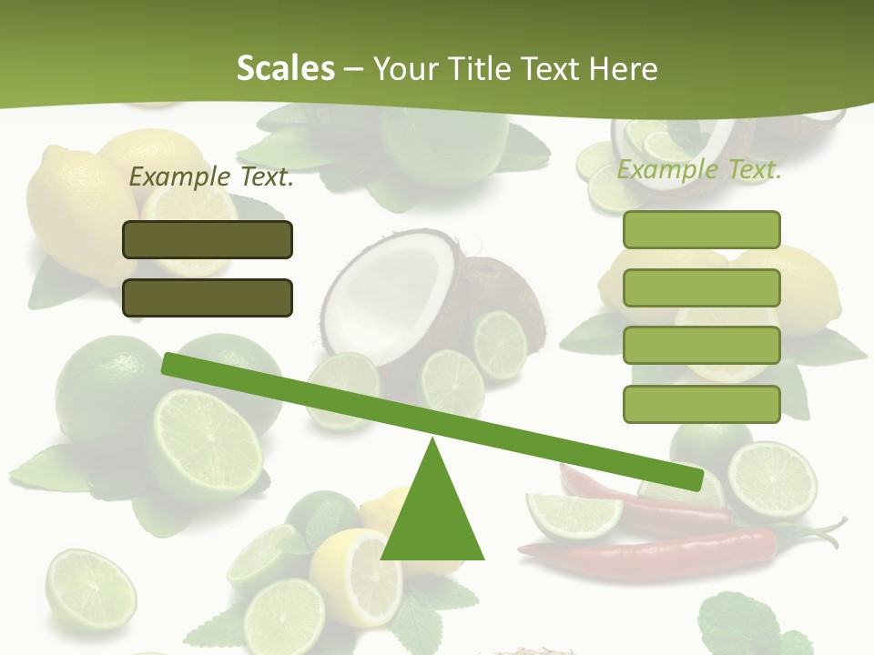 Isolated Chili Pile PowerPoint Template