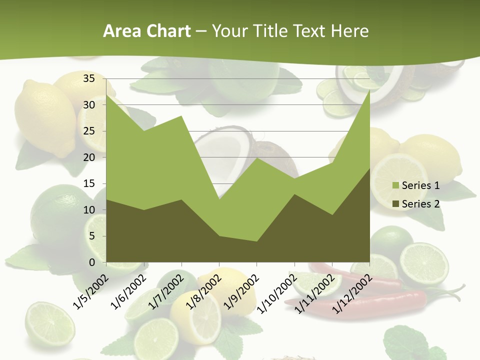 Isolated Chili Pile PowerPoint Template