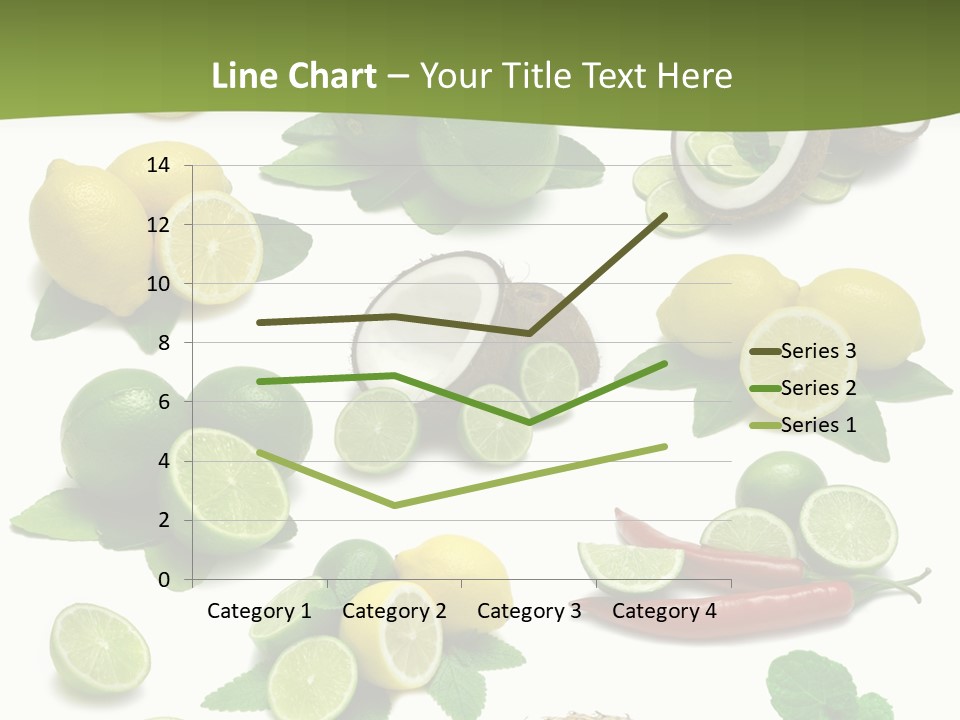 Isolated Chili Pile PowerPoint Template