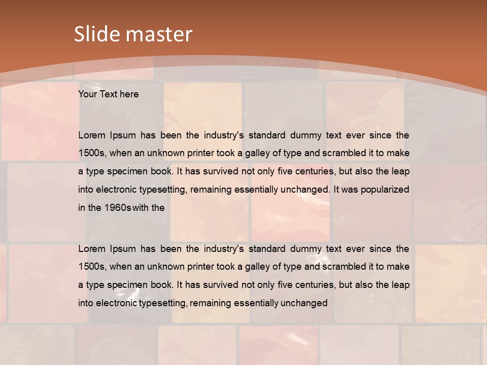 Shower Illustration Graphic PowerPoint Template