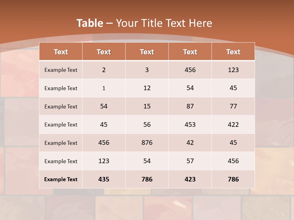 Shower Illustration Graphic PowerPoint Template