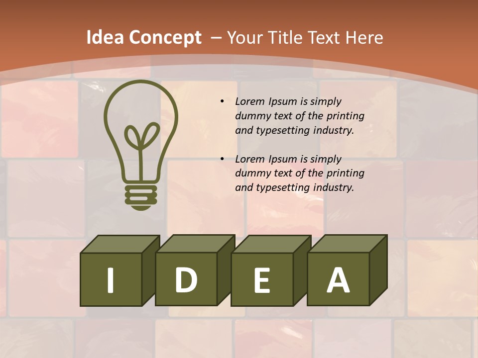 Shower Illustration Graphic PowerPoint Template