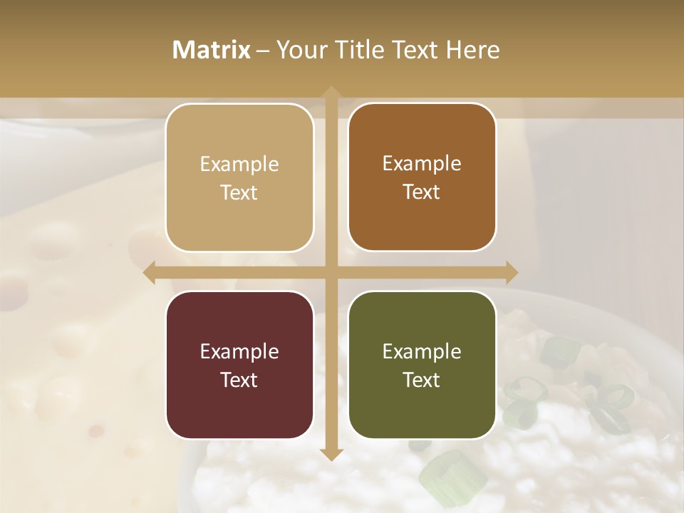 Yogurt Beauty Fresh PowerPoint Template