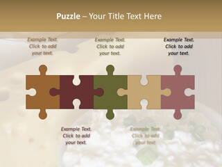 Yogurt Beauty Fresh PowerPoint Template