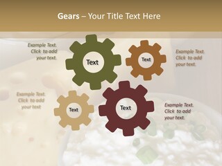 Yogurt Beauty Fresh PowerPoint Template