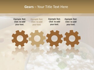 Yogurt Beauty Fresh PowerPoint Template