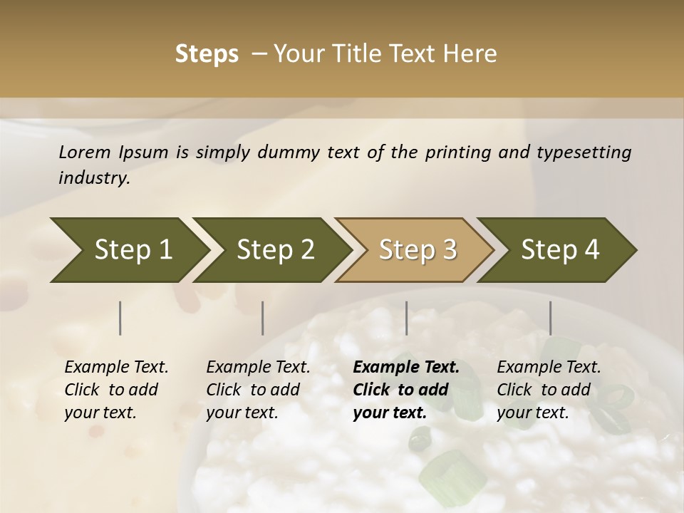 Yogurt Beauty Fresh PowerPoint Template