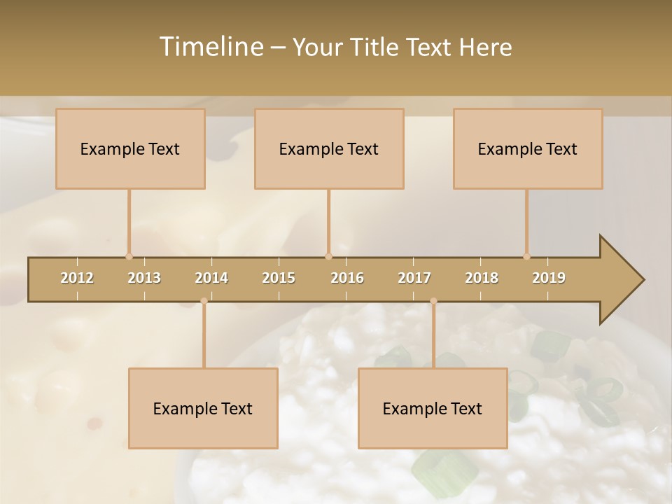 Yogurt Beauty Fresh PowerPoint Template