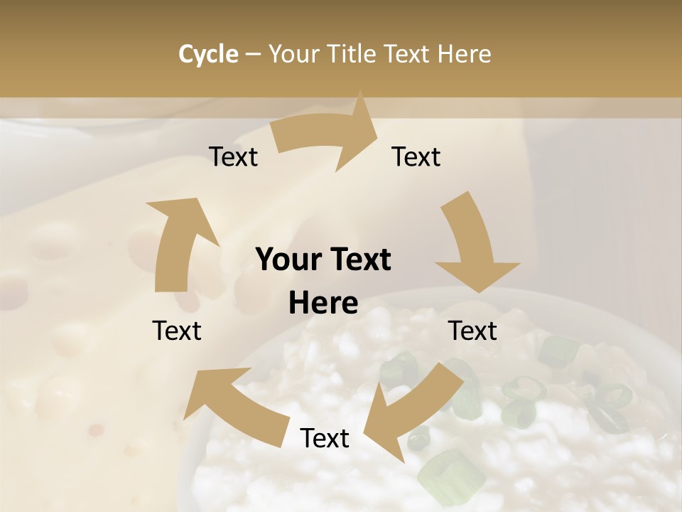 Yogurt Beauty Fresh PowerPoint Template
