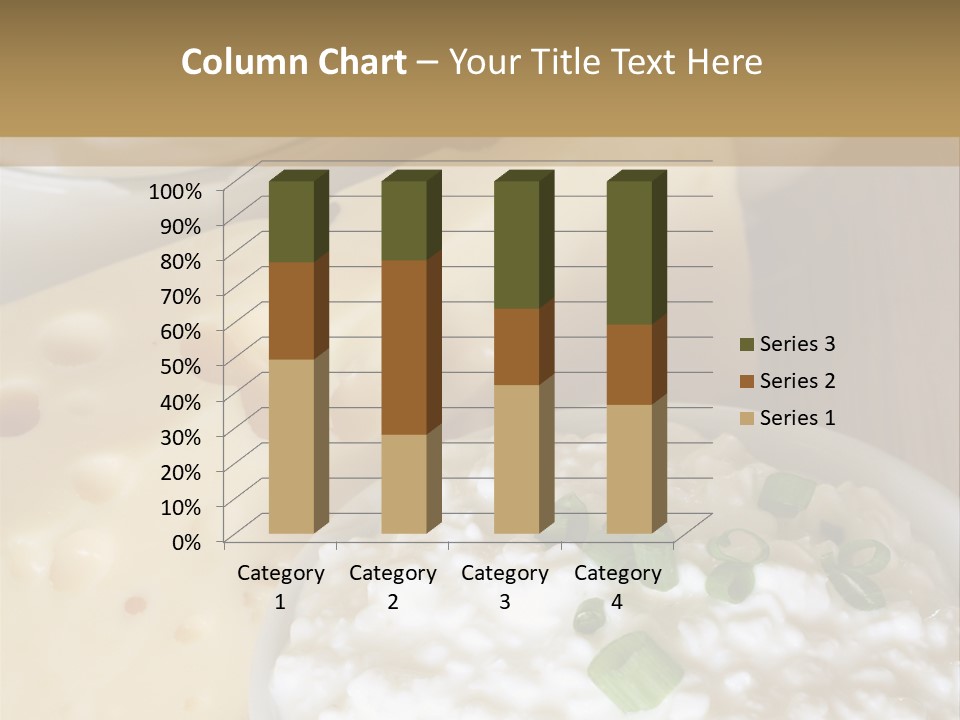 Yogurt Beauty Fresh PowerPoint Template