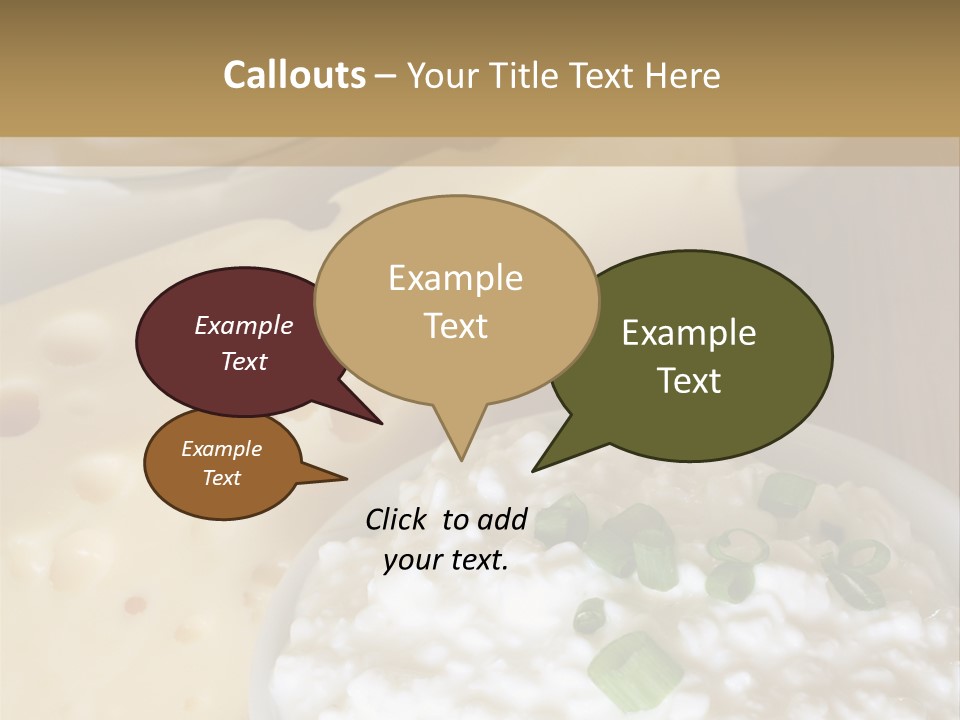 Yogurt Beauty Fresh PowerPoint Template