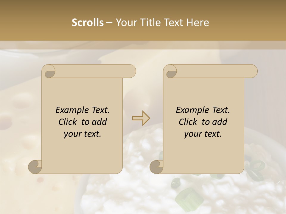 Yogurt Beauty Fresh PowerPoint Template
