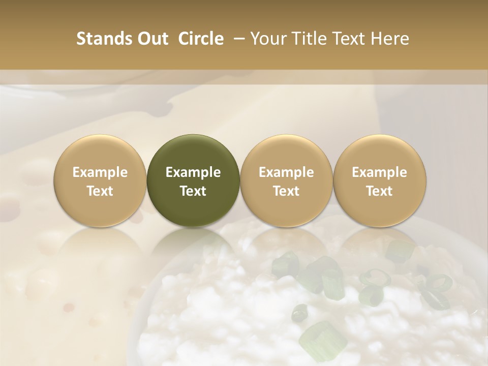 Yogurt Beauty Fresh PowerPoint Template