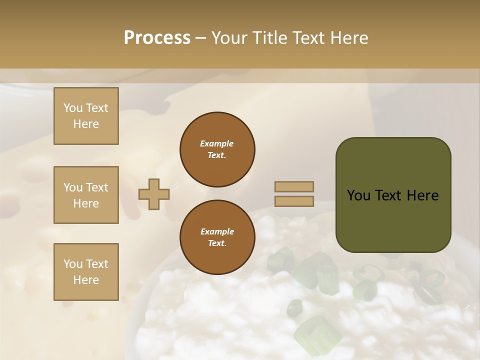 Yogurt Beauty Fresh PowerPoint Template