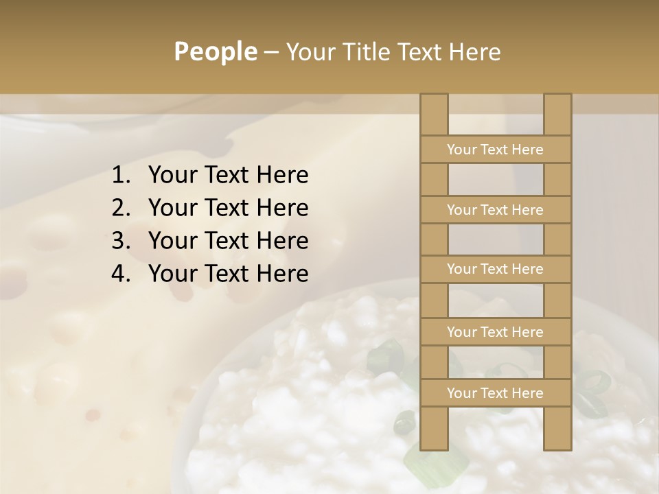 Yogurt Beauty Fresh PowerPoint Template