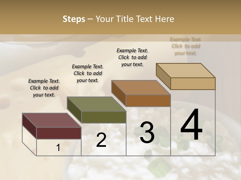 Yogurt Beauty Fresh PowerPoint Template