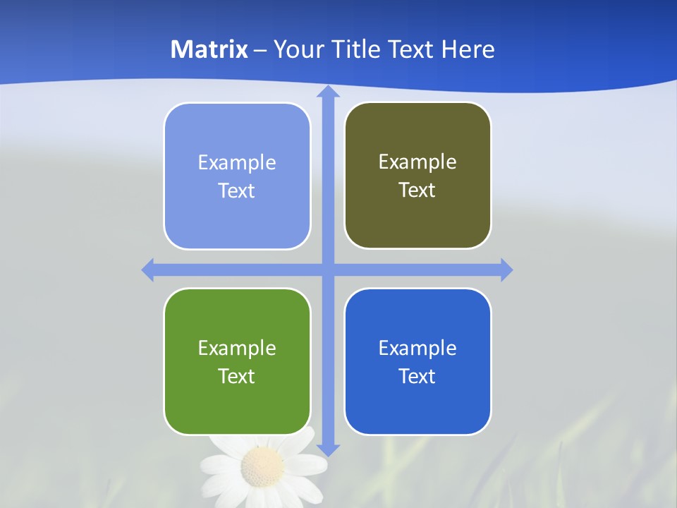 Flower Plant Bright PowerPoint Template