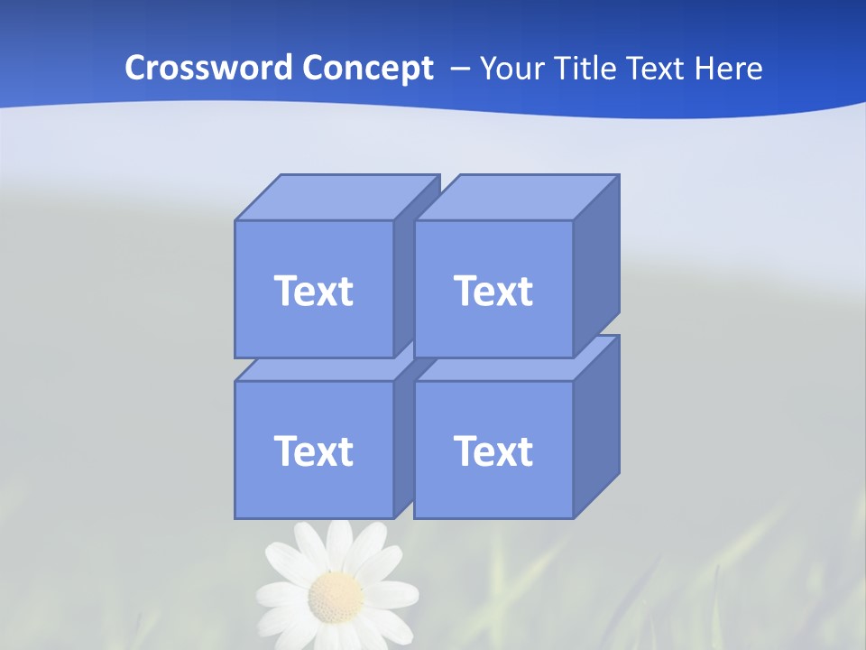 Flower Plant Bright PowerPoint Template